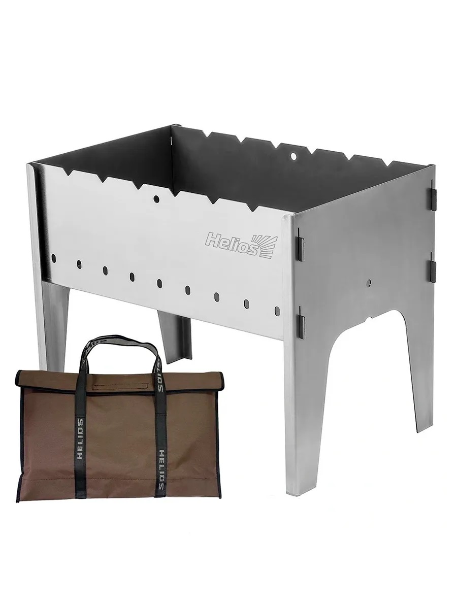 Мангал разборный 2мм с сумкой Helios