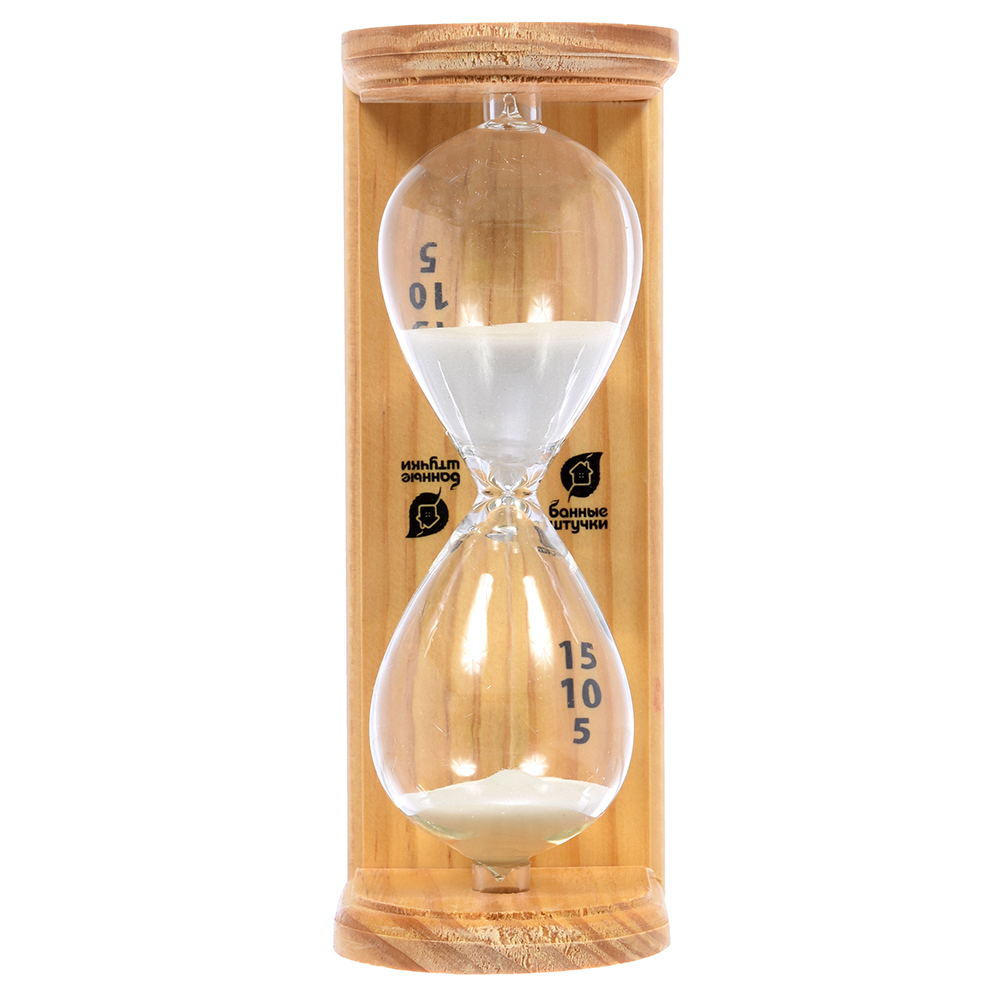 Часы песочные для бани и сауны "Люкс" 6,5см*9см*19,5см