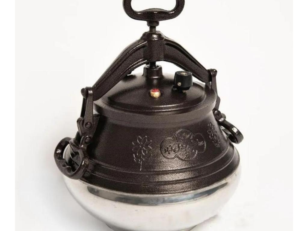 Афганский казан Rashko Baba 10 литров, с ручками, двухцветный