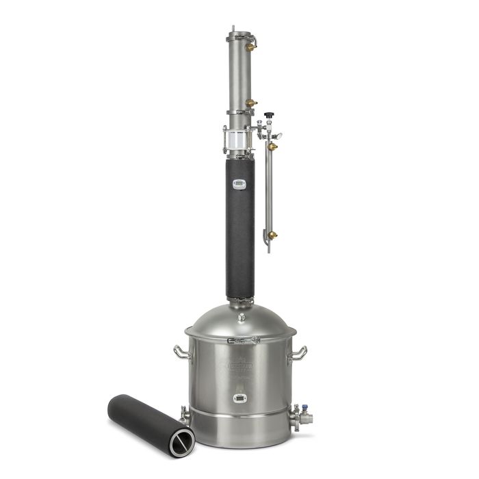 Самогонный аппарат ЛЮКСТАЙЛ LUXSTAHL 8 М (бак с зиговкой)