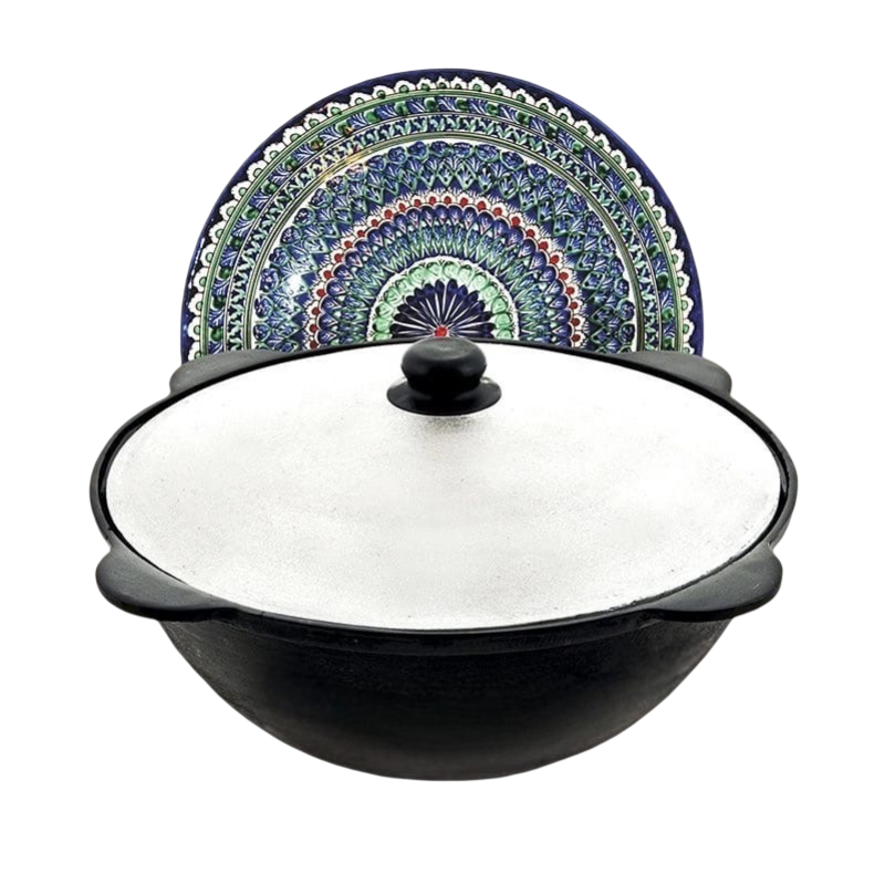 Посуда: казаны, котелки, посуда